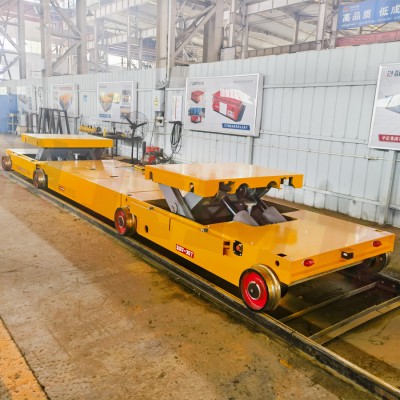 Heavy Duty 35 ตันลิฟท์ Track Transfer Trolley