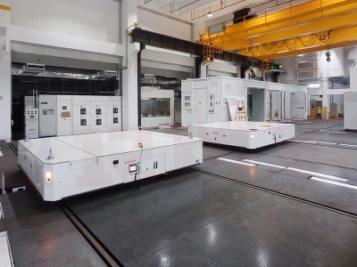 40 ตัน+40 ตันเกวียนคู่เชื่อมโยงอัตโนมัติ RGV