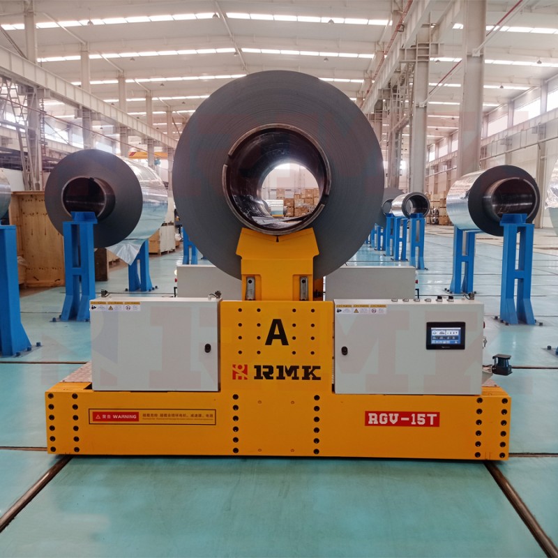 15 ตันแบตเตอรี่ขับเคลื่อนเหล็กกล้าไร้สนิมรถเข็นขนส่ง