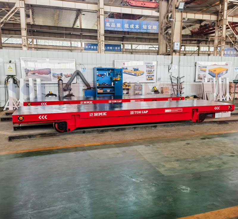10 ตัน Heavy Duty Trackless รถเข็นส่งไฟฟ้า