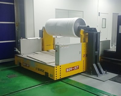 30T Rail Guided Vehicle สําหรับการจัดการลูกกลิ้ง